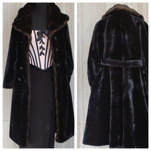 Be Chic in Faux Vintage Fur, Borgazia Blk/Brown L